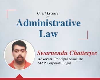 Guest Lecture on Administrative Law at Glocal University